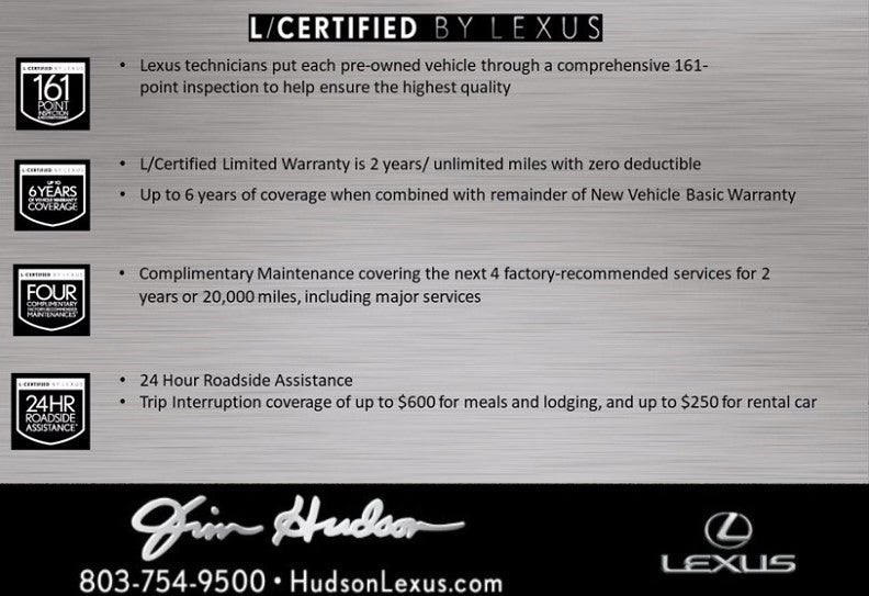 2021 Lexus NX 300h L/ Certified Unlimited Mile Warranty